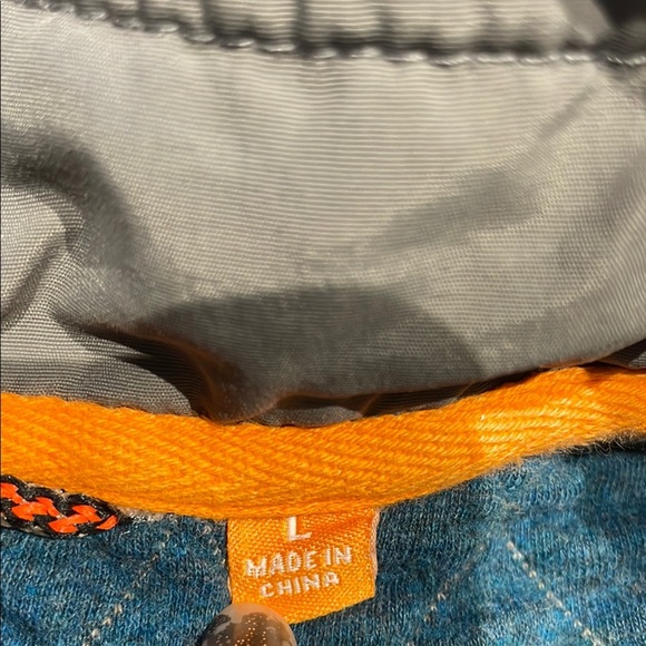 Orvis Men's Beige Quilted Sweater Size L - Picture 4 of 8